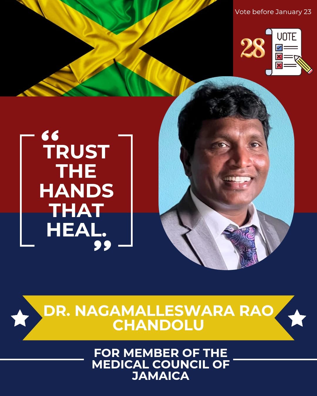 TRUST THE HANDS THAT HEAL